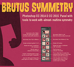 极品PS拓展面板－极速对称绘画(11月7日添加3集高清视频教程)：AD Brutus Symmetry